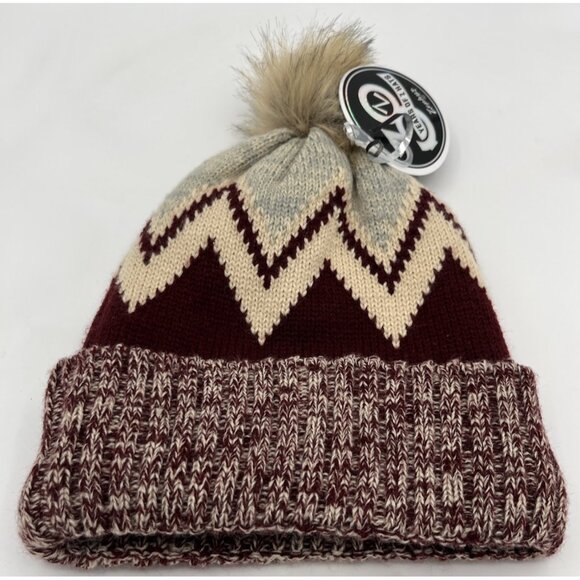 NCAA Minnesota Golden Gophers Goldy Mascot Pom Pom Knit Beanie Winter Hat Zephyr - Picture 4 of 7
